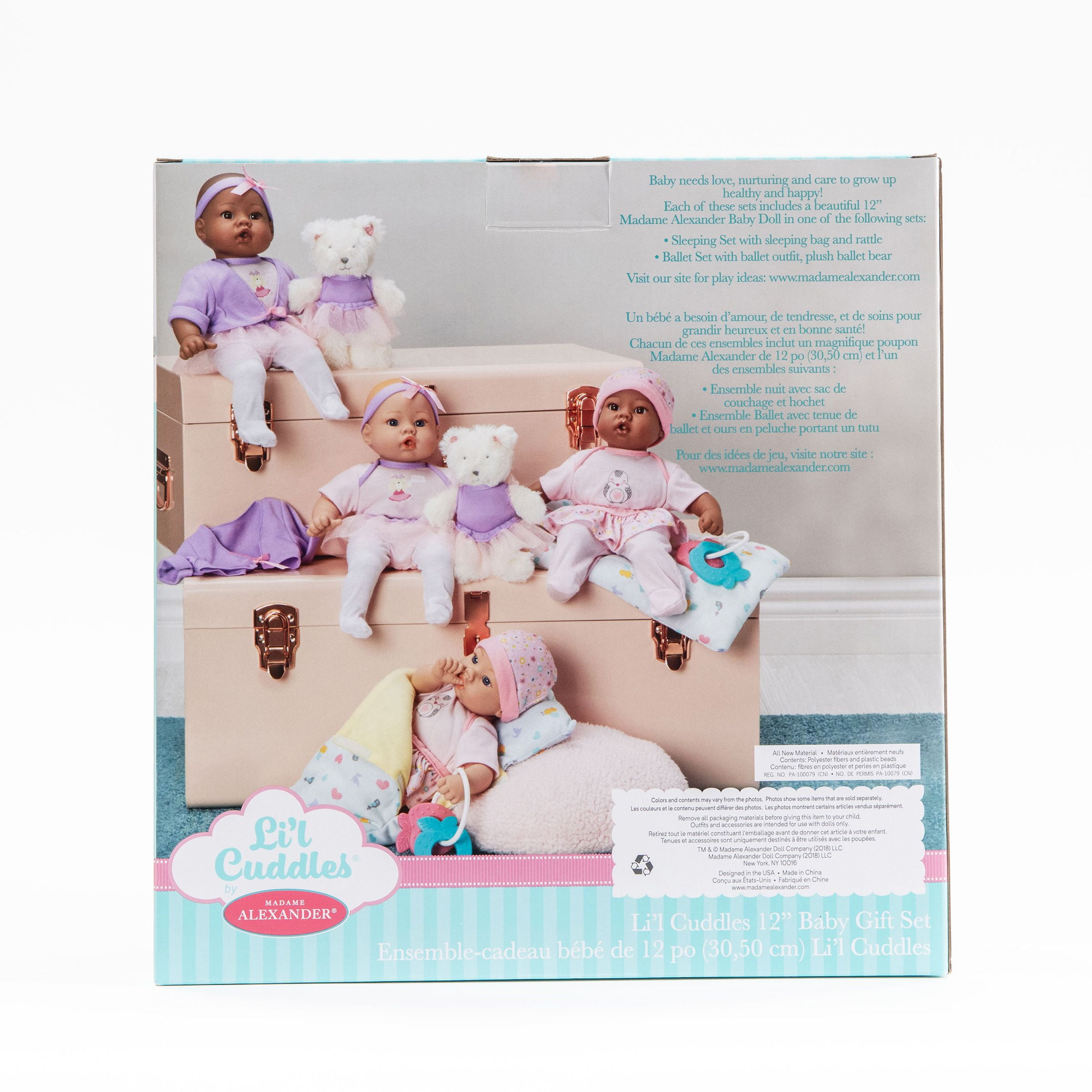 Madame Alexander 12 inch Dark Skin Tone Baby Doll Ballet Set Walmart