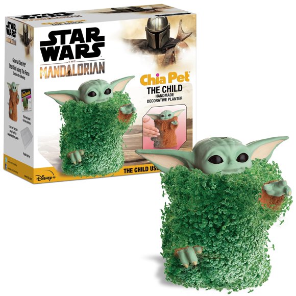 Maceta de cerámica decorativa Chia The Child Star Wars