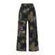 thumbnail image 5 of ICHUANYI Clearance Women Printing Cotton Linen Ankle-Length Pants Pokets Casual Elastic Trousers Long Pants(Black, XXL) ICHUANYI WER2023080805665, 5 of 8