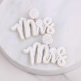 thumbnail image 5 of Nuevos pendientes de moda con diseño de cuentas y letras geométricas para mujer Temp--211125-Código de modelo 9187 211125, 5 of 5