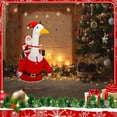 thumbnail image 4 of Tyidzon Seasonal Holiday Porch Goose Outfits Summer Outfits Fall Halloween Christmas Birthday All Seasons Garden Goose Clothes for 23" Cement Statue Lawn Patio Outdoor Decorations, 4 of 6