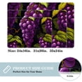 thumbnail image 2 of Grape Polyester Chair Rug Mat, Non-Slip and Machine Washable Area Rugs, 2 of 6