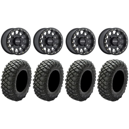 Method 401 Bdlk 15 Wheels Bk 4+3 33 Crawler XR Tires Can-Am Commander Maverick Renegade Outlander Defender