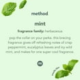 thumbnail image 3 of Method Glass Cleaner Spray, Mint, Ammonia Free & Plant-Based Solution, Mirror & Window Cleaner - Great for Indoor & Outdoor Glass Surfaces, 28 oz Spray Bottles Pack of 3, 3 of 7