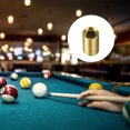 thumbnail image 5 of Uxcell 2 in 1 Snooker Billiard Pool Cue Stick Tip Shaper Care Tool Accessory, Gold Tone, 5 of 5