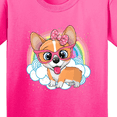 thumbnail image 4 of Inktastic Corgi Dog Lover Rainbow Youth T-Shirt, 4 of 5
