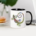 thumbnail image 4 of CafePress - ART GECKO Mug - 11 oz Ceramic Mug - Novelty Coffee Tea Cup, 4 of 6