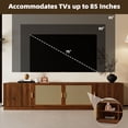thumbnail image 4 of WGYPRIME TV Stand for TVs up to 85", Modern Entertainment Center with Soft-Close Doors, TV Console with Cable Management for Living Room, 4 of 16