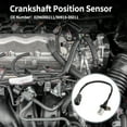 thumbnail image 2 of Unique Bargains Crankshaft Position Sensor for Toyota Celica ST 1.8 96-97 Sturdy No.90919-05011 Engine Crank CKP Sensor Black 1 Pc, 2 of 6