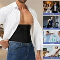 thumbnail image 6 of ANYFIT WEAR Waist Trainer For Men Tummy Control Shapewear Girdle Stomach Band Back Support Body Shaper Trimmer Belt, 6 of 7