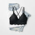 thumbnail image 4 of Juniors' SO® Strappy Lace Bralette SO51-020 Color: White Size: MEDIUM, 4 of 4