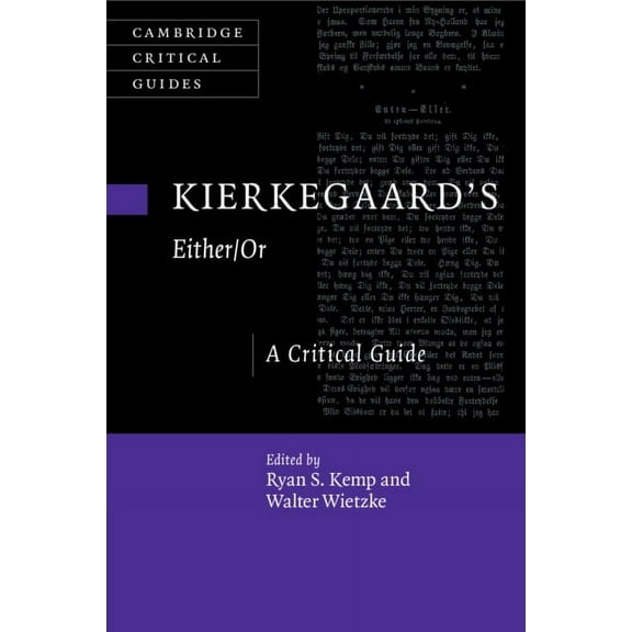 Cambridge Critical Guides Kierkegaard's Either/Or, (Paperback)