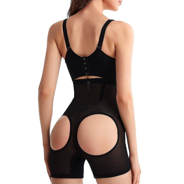 Faja moldeadora de glúteos expuestos para mujer, bragas levantadoras de cadera, malla de Pp expuesta, pantalones sexys moldeadores de cadera para levantar el cuerpo