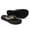 BLACK MULTI, variant on STQ Flip Flops for Women Quick Dry Yoga Mat Beach Sandals Comfortable for Summer All Black Size 8