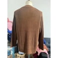 thumbnail image 4 of Men's Waffle Knit Crew Neck Pullover Sweater Long Sleeve Casual Solid Color Top, 4 of 5
