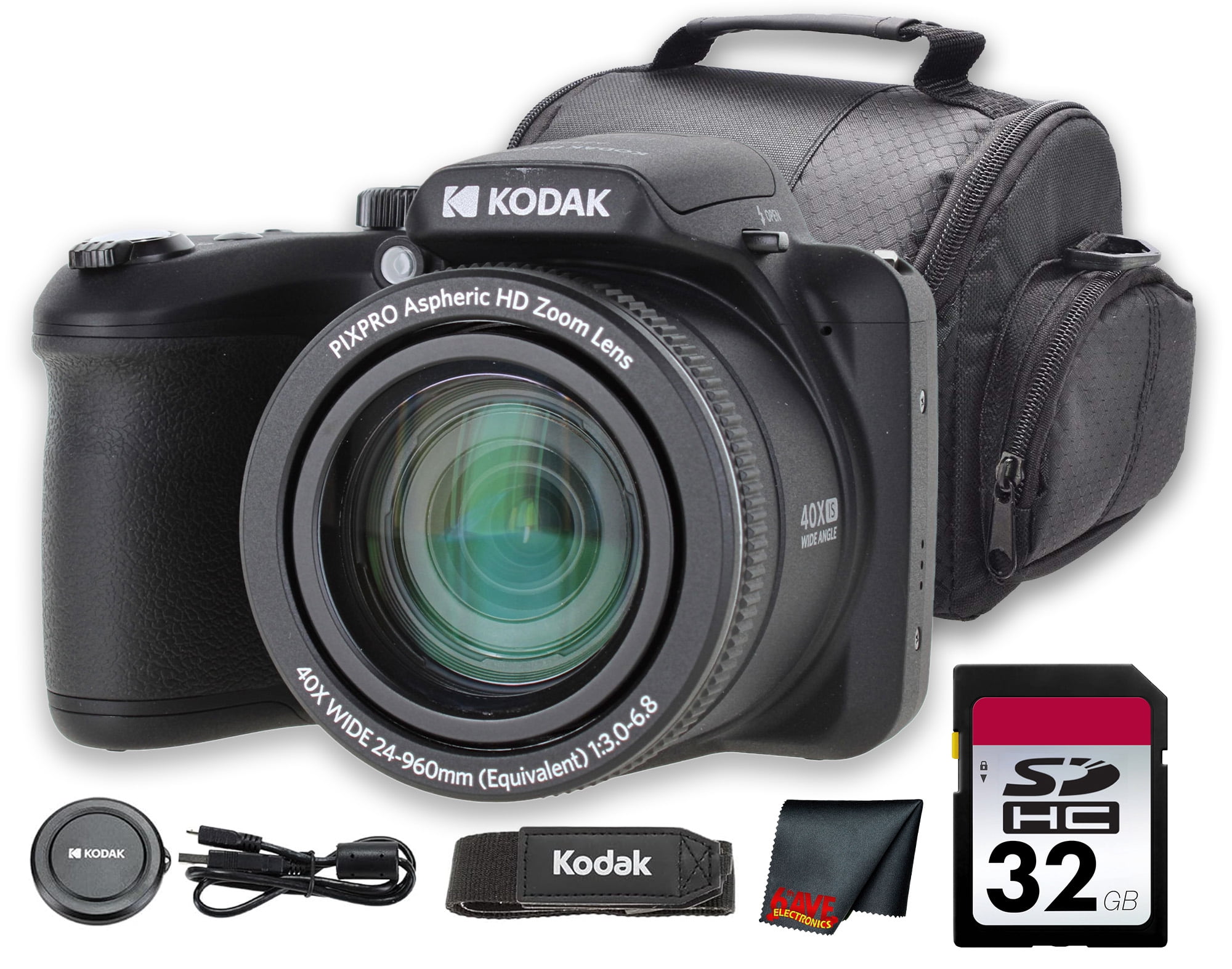 Kodak PIXPRO AZ528 16MP Astro Zoom Digital Camera with 52x Zoom