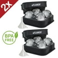 thumbnail image 1 of Flamen Ice Ball Maker- Easy And Fast Release BPA-Free Flexible Silicone Ice Trays, 1 of 5