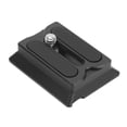 thumbnail image 2 of Camera Quick Release Plate, 1/4in Thread Easy To Install Fine  Oxidation CNC Processing Anti Slip Camera Tripod Mount Plate Perfect Fit  for Photography, 2 of 7