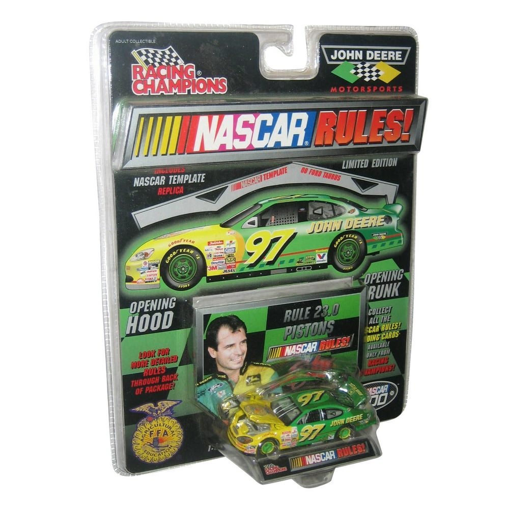 Nascar Rules 2000 John Deere 164 Die Cast Replica Racing Champions Toy