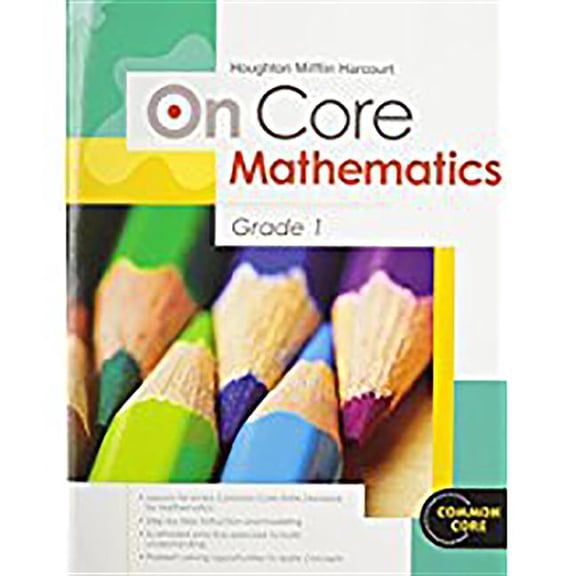 Houghton Mifflin Harcourt on Core Mathematics: Houghton Mifflin Harcourt on Core Mathematics: Student Workbook Grade 1 (Paperback)