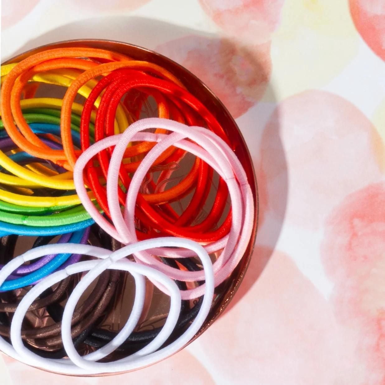 Goody Ouchless damage-free super stretch - Black Elastics - 15Ct