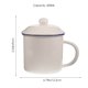thumbnail image 4 of ColoMX 1pc Taza delicada Copa de café Copa de agua de esmalte creativo Taza simple de café, 4 of 7