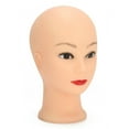 thumbnail image 1 of Mannequin Head,, 49Cm Cosmetology Training Bald Manikin Head, With Smoothly  Multi-Purpose  For Makeup For Training For  Shop For Hair Styling With Makeup, 1 of 8