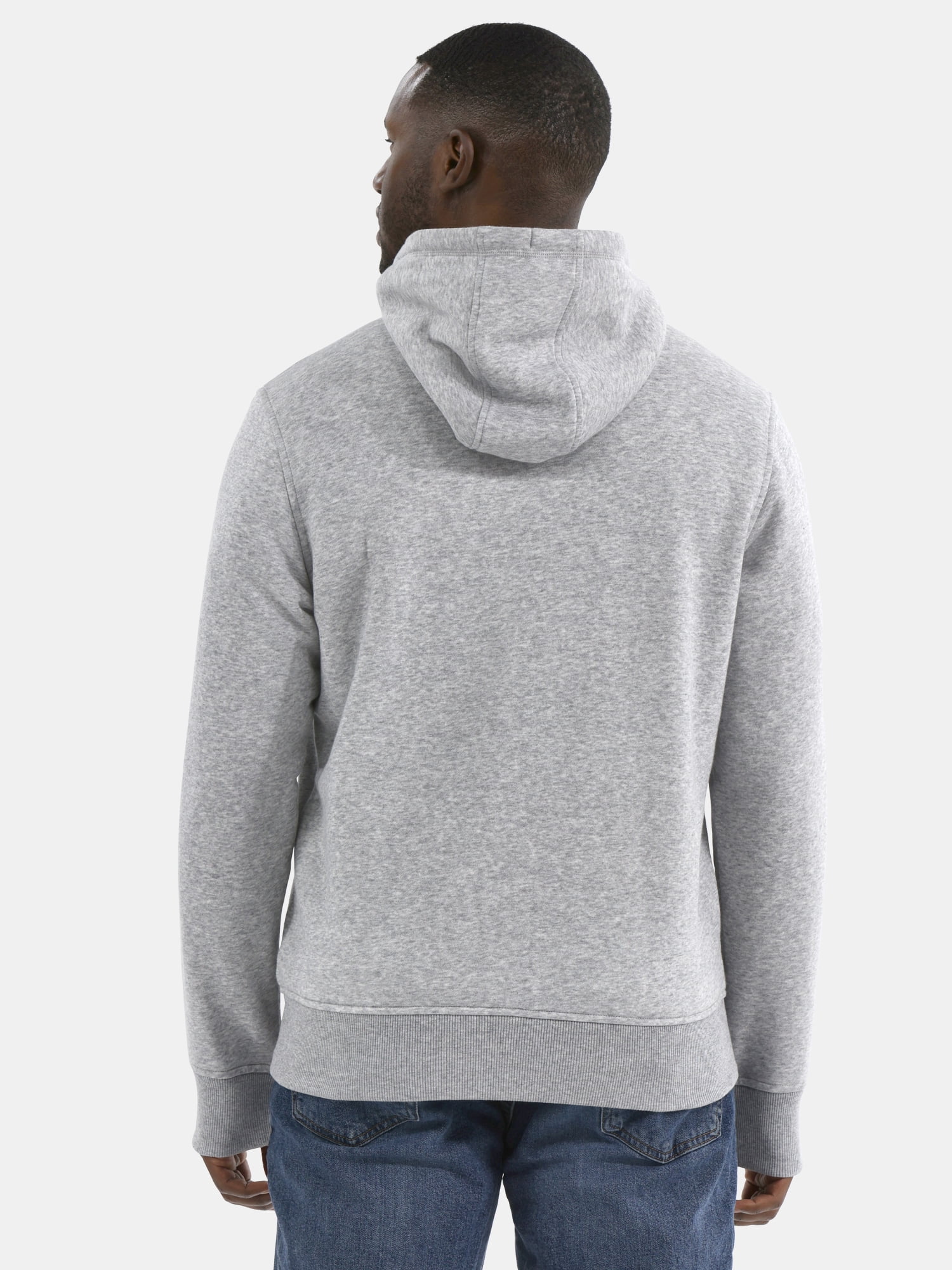 George Men's High Pile Fleece Hoodie Jacket, Sizes S-3XL