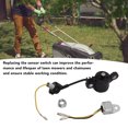 thumbnail image 4 of Low Oil  Sensor Switch, Reliable Low Oil Alert Sensor ABS Steel  For Mower Parts, 4 of 8