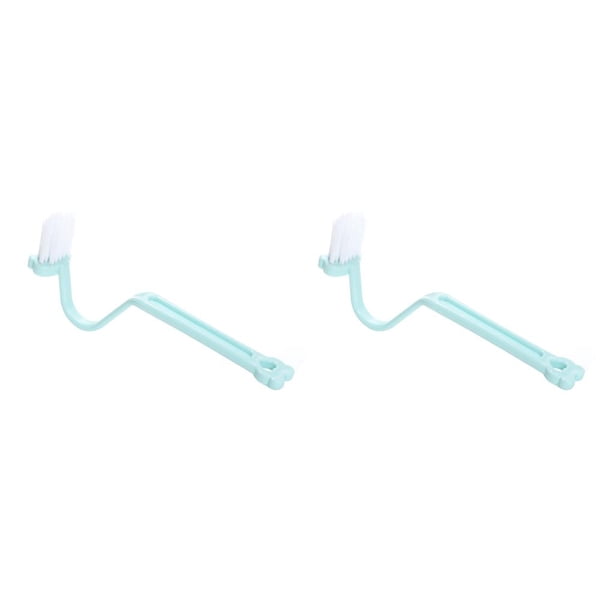 Bewildely Cepillo de limpieza en forma de S de alta con gancho, cepillos de baño de pelo suave, cepillo de limpieza para baño, herramientas de Type4 NO4 Bewildely CBP079576