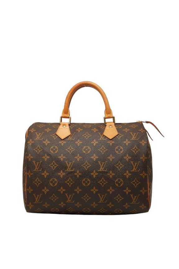Pre-Owned Louis Vuitton Monogram Speedy 30 (Old Model) Handbag, Mini Boston Bag, Travel M41526,...