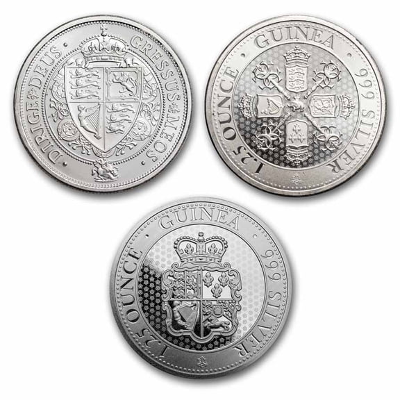 Saint Helena 1.25 oz Silver Guinea BU (Random Design)