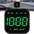 thumbnail image 2 of Car Head Up Display GPS Speedometer with Speed MPH, Car Alar, 2 of 6