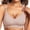 Pink, variant on Womens Seamless Bra Underwire Comfort Push Up Bras Wireless Bralette Full Coverage Sport Everyday Bra Extra Support Sports Bra Super Push up Bra Sports Bras for Women with Support Sports