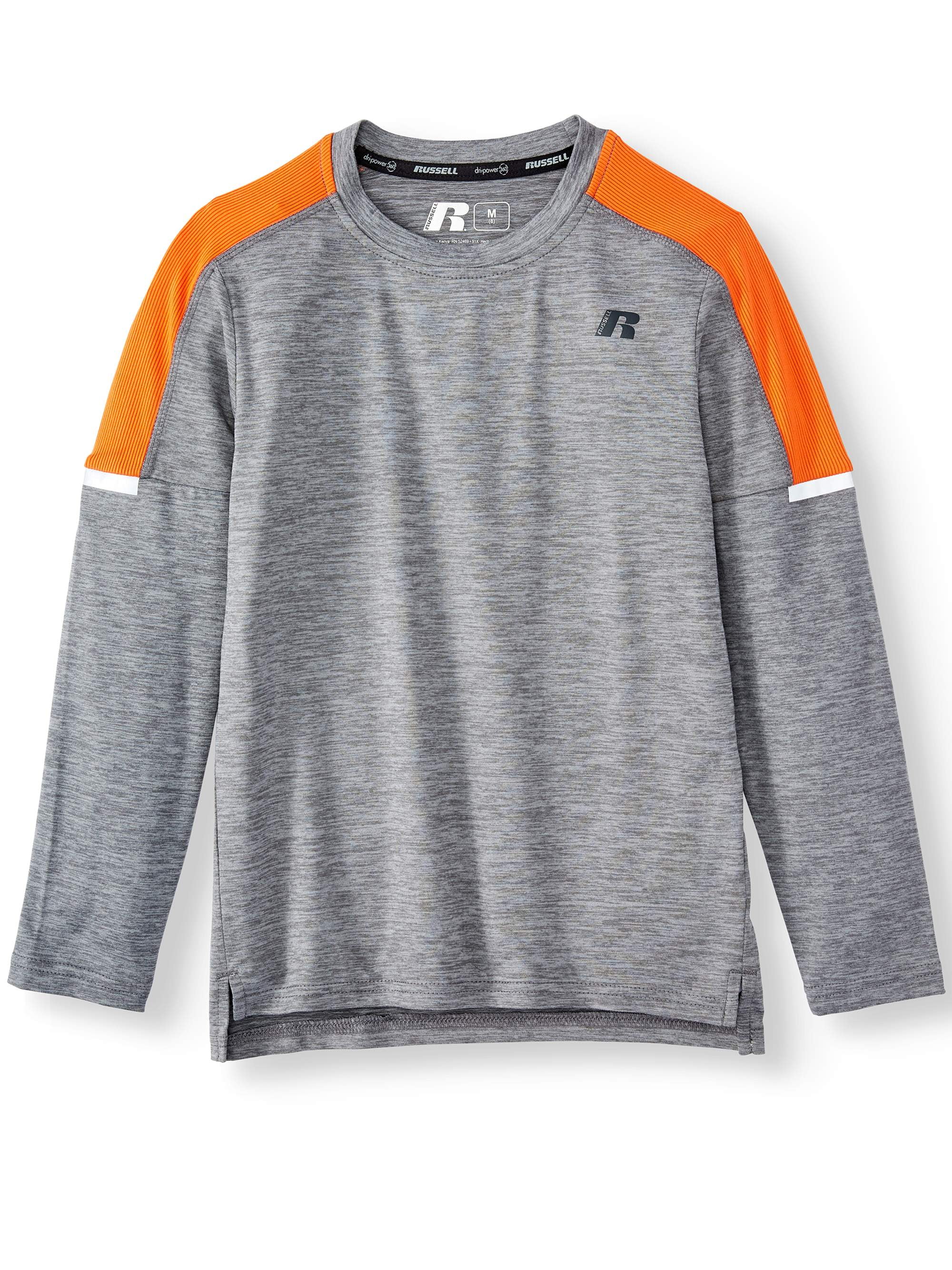 russell long sleeve dri fit shirts walmart