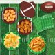 thumbnail image 5 of Kit de artículos para fiestas con temática futbolística, 50 unidades, con platos y servilletas, 5 of 7