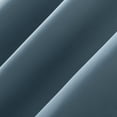 thumbnail image 4 of Sun Zero Nolan 1-Piece Energy Saving Blackout Grommet Curtain Panel, 40"X95", Denim Blue, 4 of 10