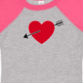thumbnail image 4 of Inktastic Valentines Day Heart Arrow Boys or Girls Baby Bodysuit, 4 of 5