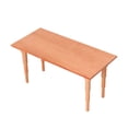 thumbnail image 1 of Mesa de Madera para Casa de Muñecas, Mesa Larga, Juego de Simulación, Accesorios Realistas para Casa de Muñecas, 1 of 9