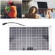thumbnail image 5 of Cargador De Panel Solar, Kit De Panel Solar Salida USB Dual Alta Eficiencia Para Acampar Para Vehículo Para Batería De 12 V, 5 of 7