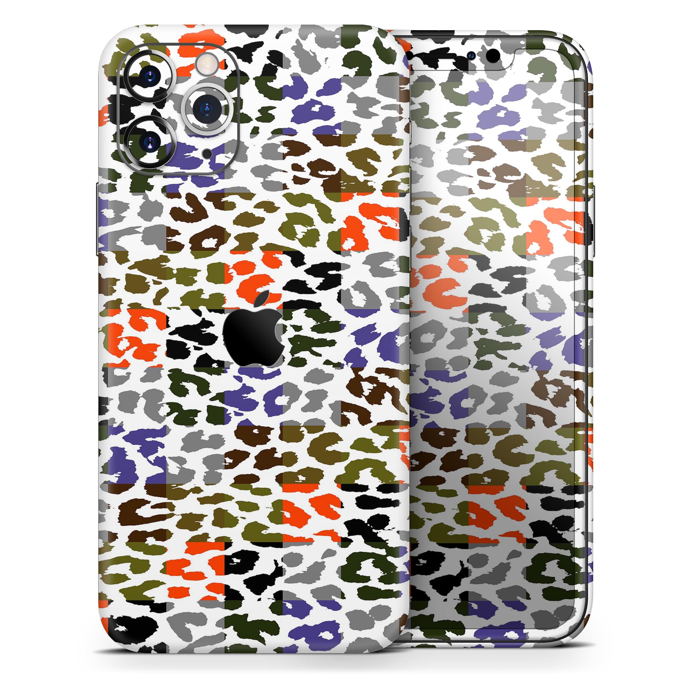 Download Multicolored Leopard Vector Print - DesignSkinz Protective ...