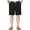 Black, variant on Zimjoy Men's & Big Men's Stretch Golf Shorts Cotton Comfy Golf Shorts 7" Breathable Lightweight Casual Workwear with Pockets, Gray L