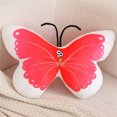 thumbnail image 5 of Partheme 3D Butterfly Shaped Throw Pillow Decorative Animal Accent Cushion Stuffed Plush for Bed Sofa Couch Bedroom Living Room , A, 5 of 6