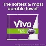 (2 pack) Viva Signature Cloth Paper Towels, 6 Double Rolls, 86 Sheets per Roll