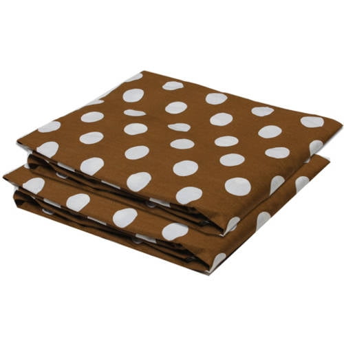 Bacati 10-Piece Ladybug Pink and Chocolate Bed Blanket Set