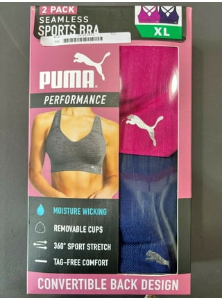 PUMA Womens Solstice Seamless Sports Bra 650-L 
