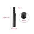 thumbnail image 2 of Unique Bargains 40mm Universal Aluminum Alloy Bike French Type Valve Extender Silver Tone 4pcs, 2 of 6