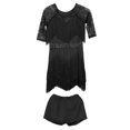 thumbnail image 4 of Señoras Vestido Manga Gradiente Borla Salón Disfraces de Soledad Vestido de baile latino de tango para mujer, 4 of 10