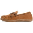 thumbnail image 2 of Territory Mens Meander Slip-on Genuine Sheepskin Moccasin Slipper, 2 of 7