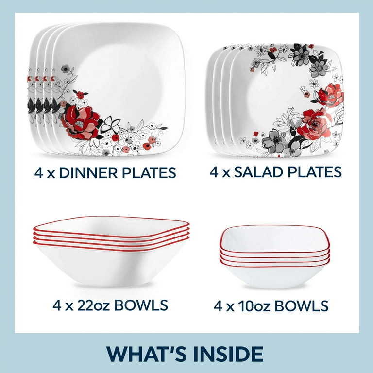 Corelle chelsea best sale rose